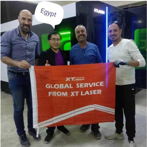 Perkhidmatan bebas kebimbangan bermula dari hari baharu XTlaser Selepas jualan Global Service Line Pakistan Station